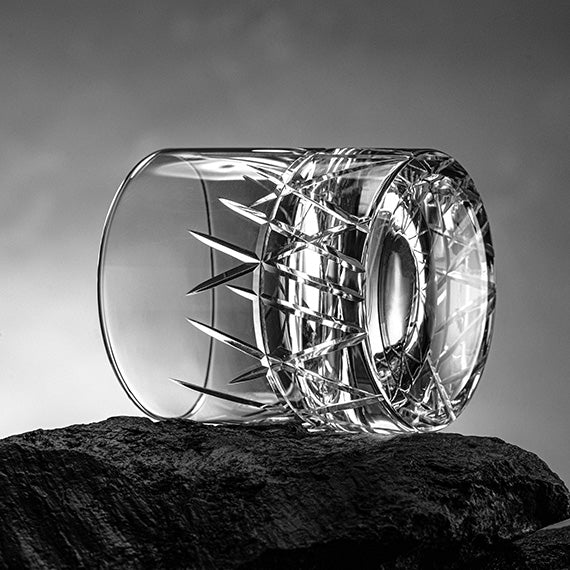 UniWhis Handmade Premium Whisky Glass Set, Handcrafted Whisky Glass with Wide Mouth, Thick Base, and Aroma-Enhancing Design