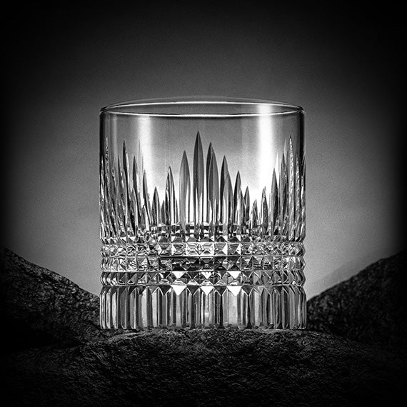 UniWhis Handmade Premium Whisky Glass Set, Handcrafted Whisky Glass with Wide Mouth, Thick Base, and Aroma-Enhancing Design