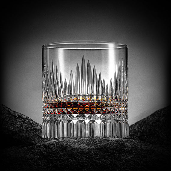 UniWhis Handmade Premium Whisky Glass Set, Handcrafted Whisky Glass with Wide Mouth, Thick Base, and Aroma-Enhancing Design