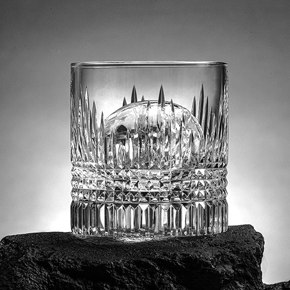 UniWhis Handmade Premium Whisky Glass Set, Handcrafted Whisky Glass with Wide Mouth, Thick Base, and Aroma-Enhancing Design