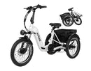 ActBest Triker Plus Folding 3-Wheel Electric Bike with 1200W Motor, 48V 15.6Ah Battery, Rear Rack, Shimano 7-Speed Shifter, Front Suspension, Hydraulic Brakes, and Headlight