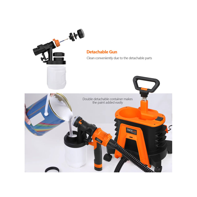 1200W Paint Sprayer with 1200ml Containers SGP17AC