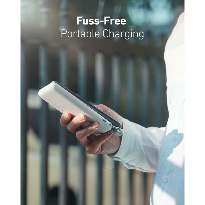 10000mAh Power Bank with Built In USB C Cable PB-N73C