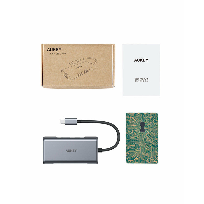 AUKEY Hub USB 4 Ports Multiprise usb HUB ultra mini freeshipping
