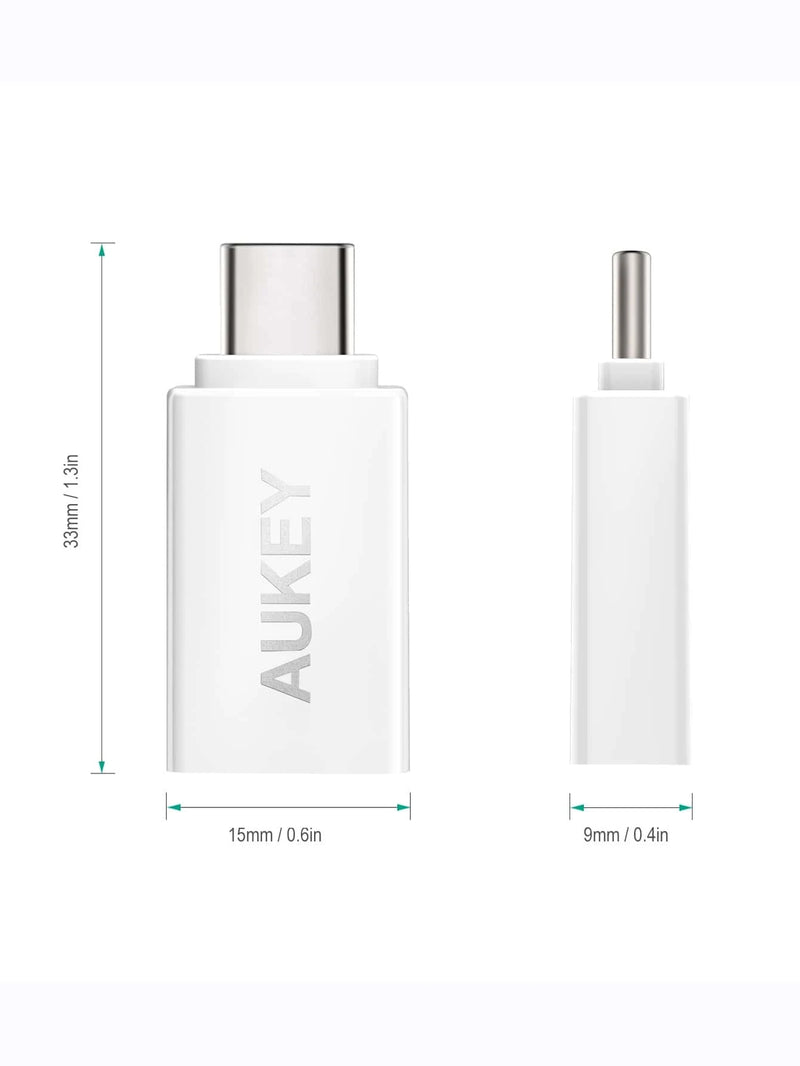 USB 3.0 A to C Adapter 3-Pack