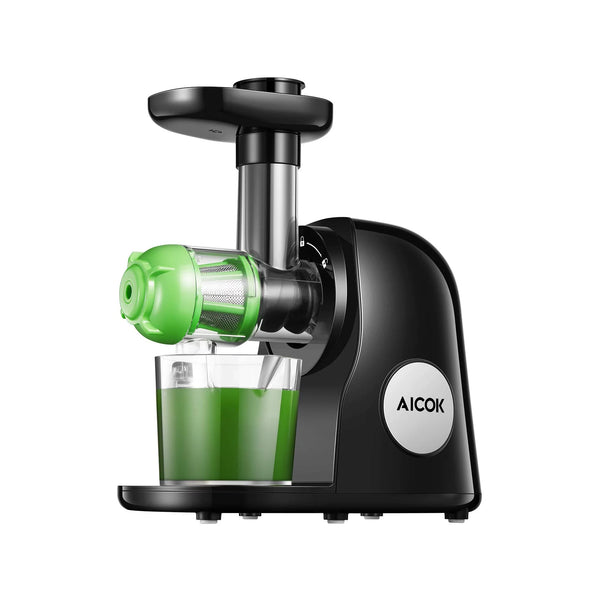 Slow Masticating Juicer Extractor, Cold Press Juicer with Brush AMR521 - Rack To Door