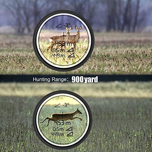 Golf & Hunt 900 Yard Rechargeable Rangefinder