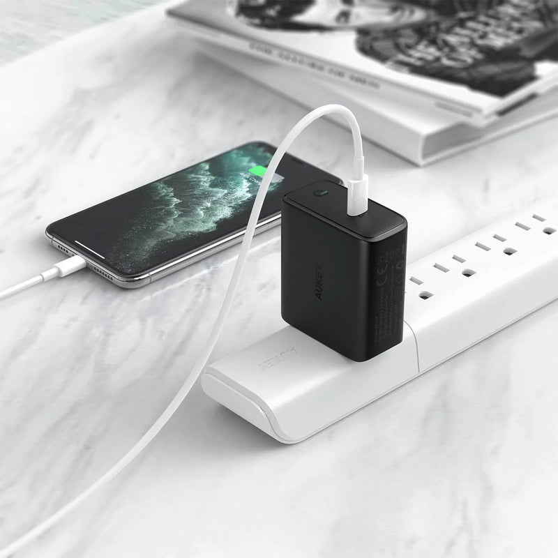 60W USB-C PD Charger with GaN Power Tech PA-D4