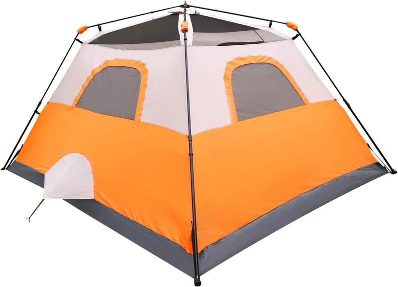 10-Person Instant Tent Equipped with Rainfly and and Power Cord Access