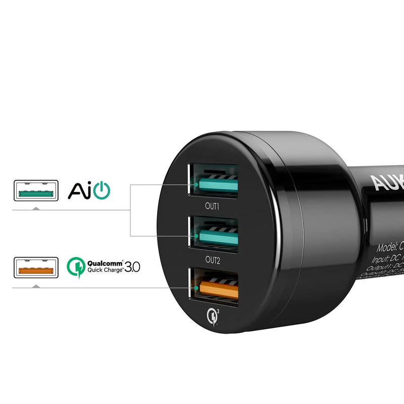 Car Charger With Quick Charge 3.0 CC-T11