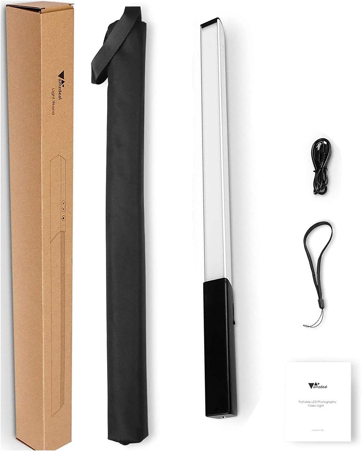 AMZDEAL Handheld LED Photography Light Wand ZKRY10