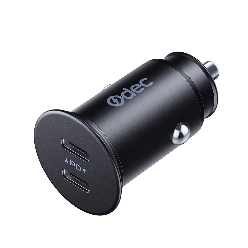 AUKEY USB-C Car Charger Dual-Port 36W Power Delivery 3.0