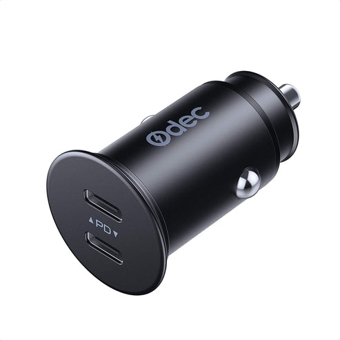 USB-C Car Charger 2-Port 36W, Dual 18W Power Delivery 3.0