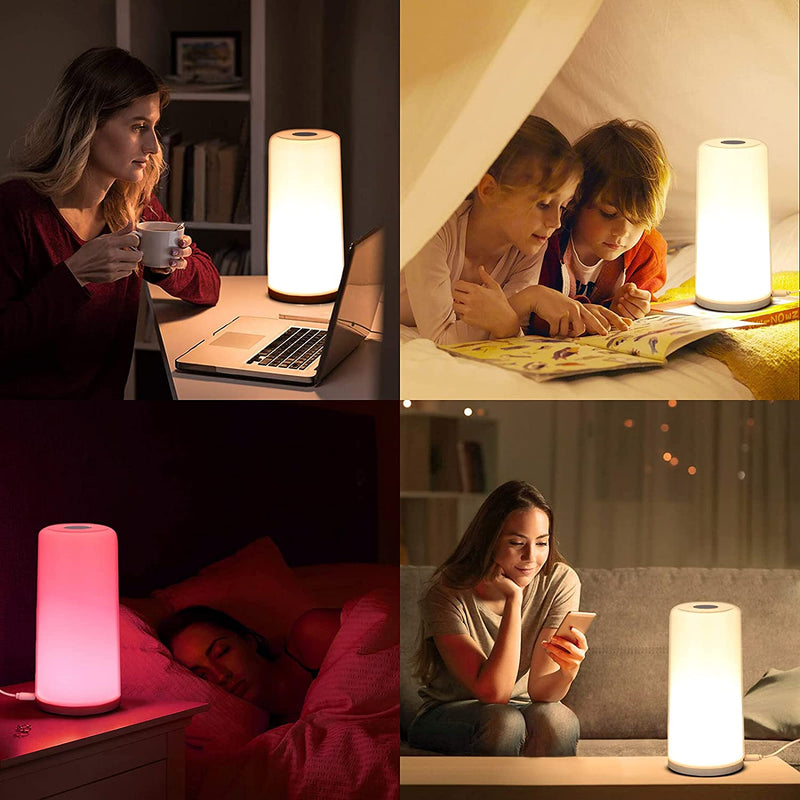 Smart Table Lamp, Bedside Lamp Work with Alexa and Google Home - Rack To Door