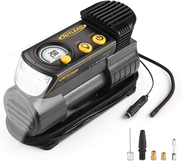 12V Tire Inflator 40L/Min C2 Portable Air Compressor