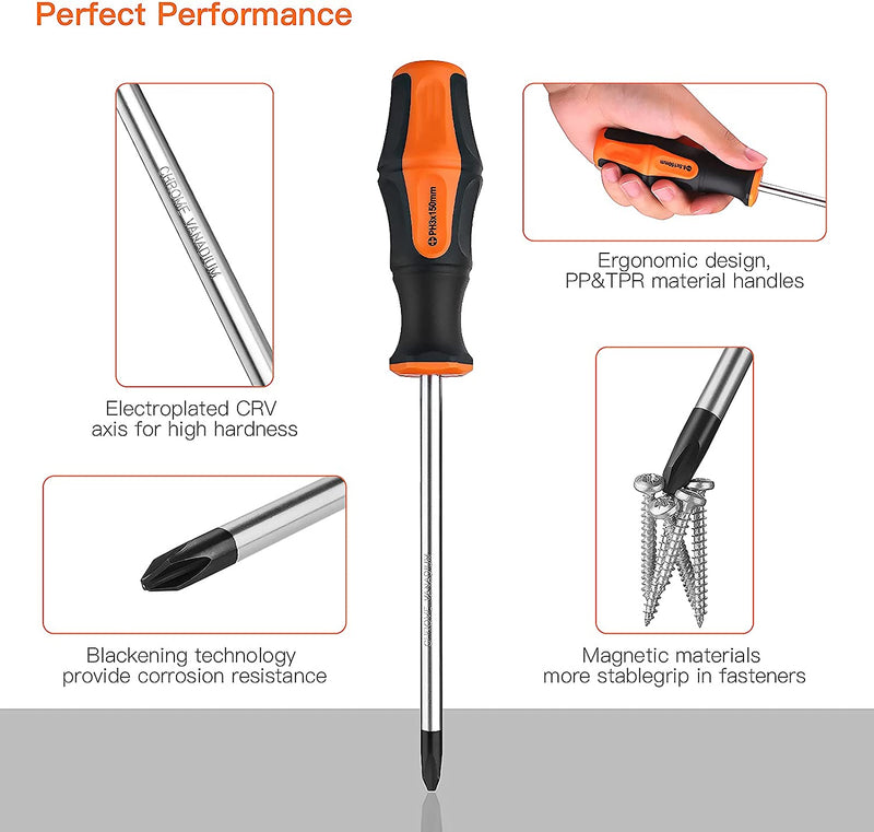 Magnetic Screwdriver Set, 27PCS Professional Screwdriver Set With Case - TLHSS1A - Rack To Door