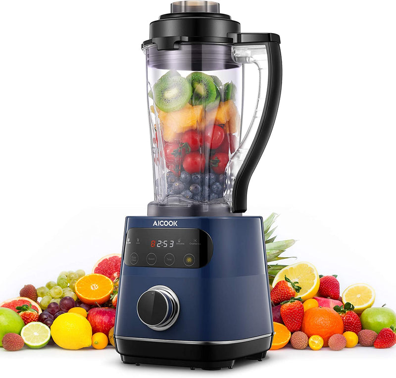 1200W Smoothie Blender, 9 Speeds Countertop Blender with Touch Screen, 4 Programs, 60oz BPA-Free Pitcher - Rack To Door