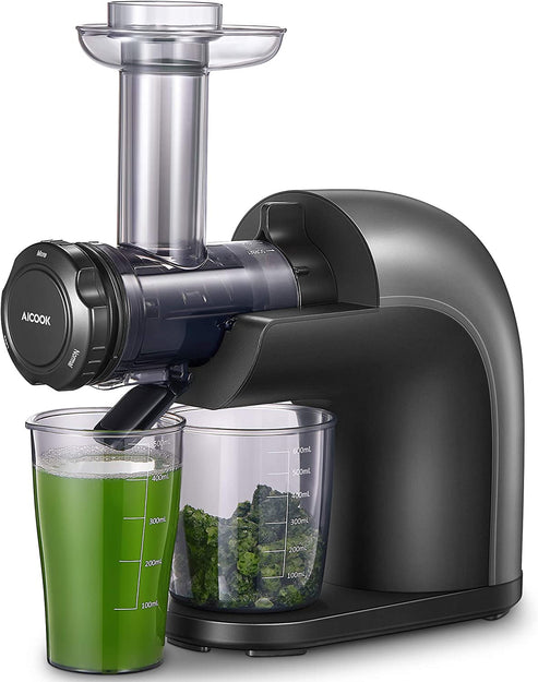 Juicer Machines, High Nutrition Cold Press Juicer, No Filter Design with Less Oxidation