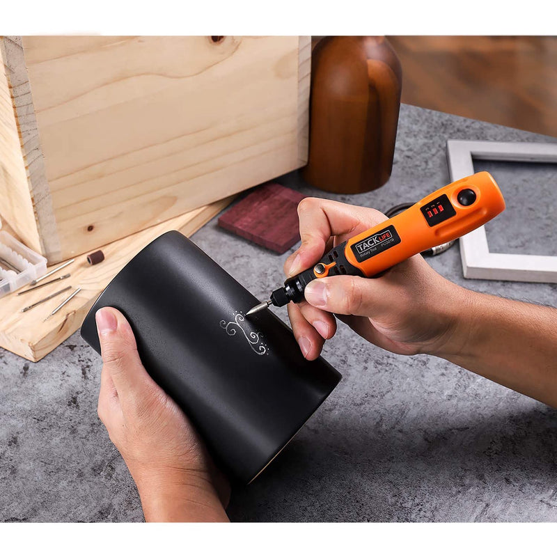 3.7V Cordless Rotary Tool, 31 Accessories and USB Charging Cable PCG01B