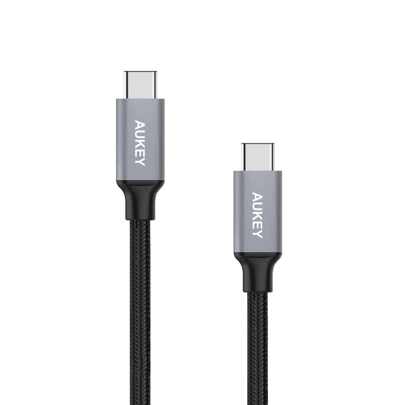 USB-C To USB-C Quick Charge 3.0 Durable Braided Nylon Cable 6.6 ft