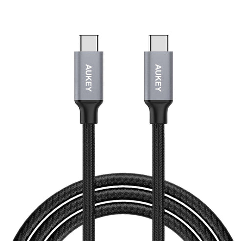 USB-C To USB-C Quick Charge 3.0 Durable Braided Nylon Cable 6.6 ft