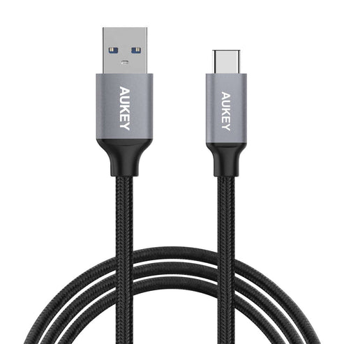 CB-CD2 3.3ft USB-C to USB 3.0 Quick Charge 3.0 High Performance Nylon Braided Cable