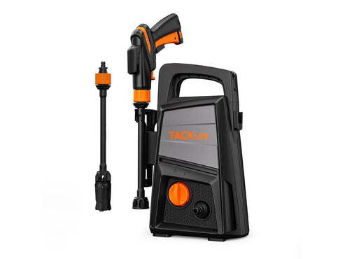 P9 Electric Pressure Washer, 1500 PSI at 1.3 GPM (Max), 4 in 1 Nozzle - Rack To Door