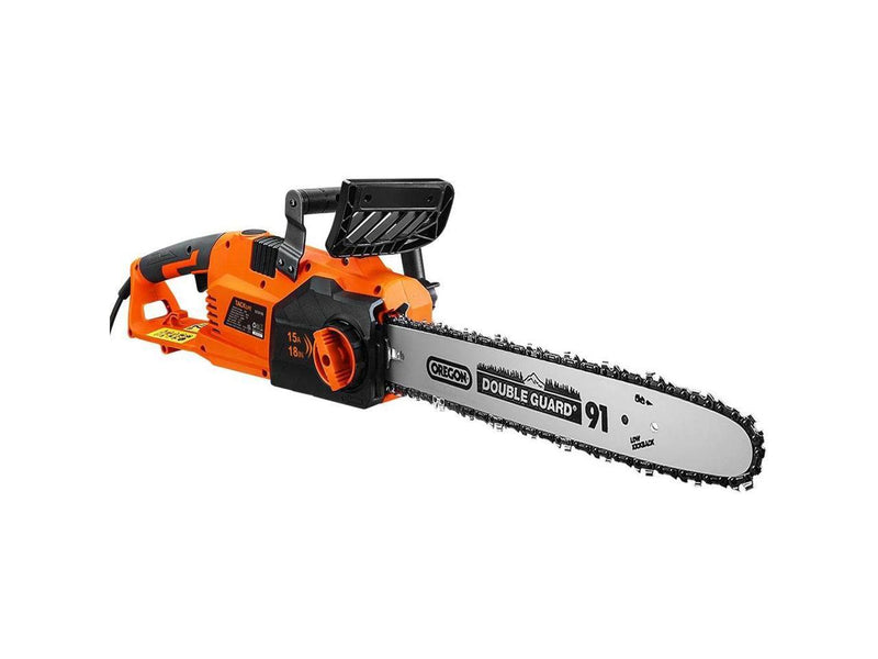 15 Amp Electric Corded Chainsaw with 18-inch Chain Length