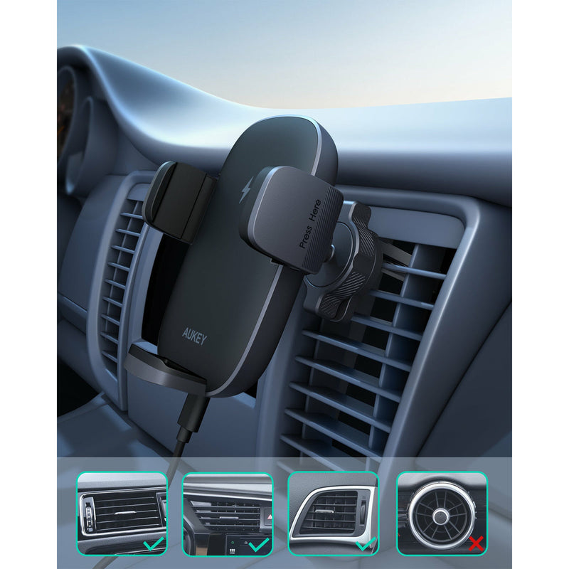 Wireless Charger Car Phone Holder HD-C60 - Rack To Door