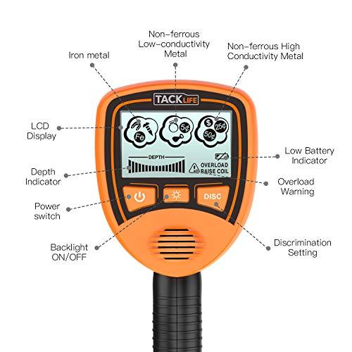 Metal Detector for Kids with Large Back-Lit LCD Display