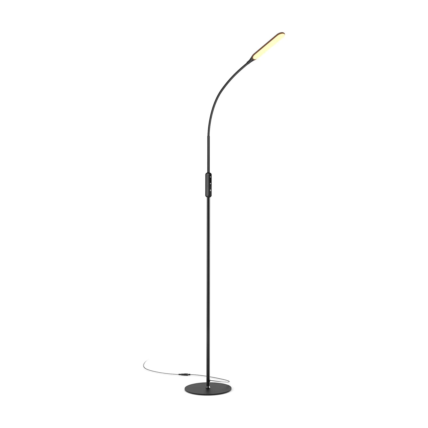 GLADLE LED Floor Lamp w/ 3 Color Modes & 5 Brightness Levels