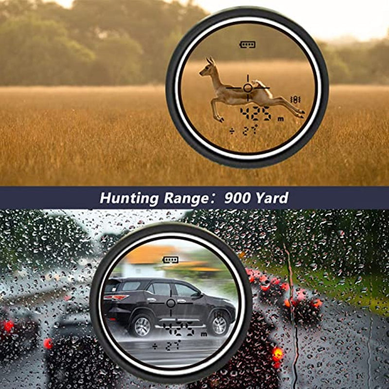 Golf & Hunt 900 Yard Rechargeable Rangefinder