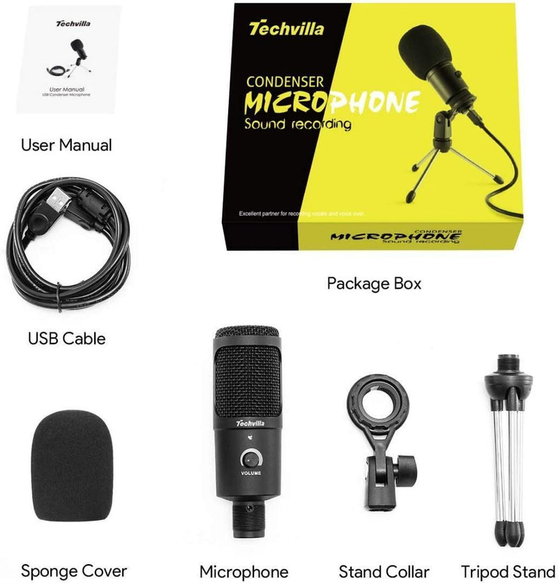 Techvilla MI-W1 USB Microphone