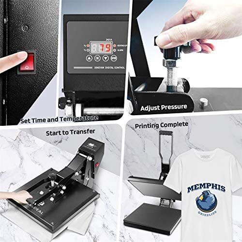 15x15 inch Digital T-Shirt Heat Press Machine TLM13112