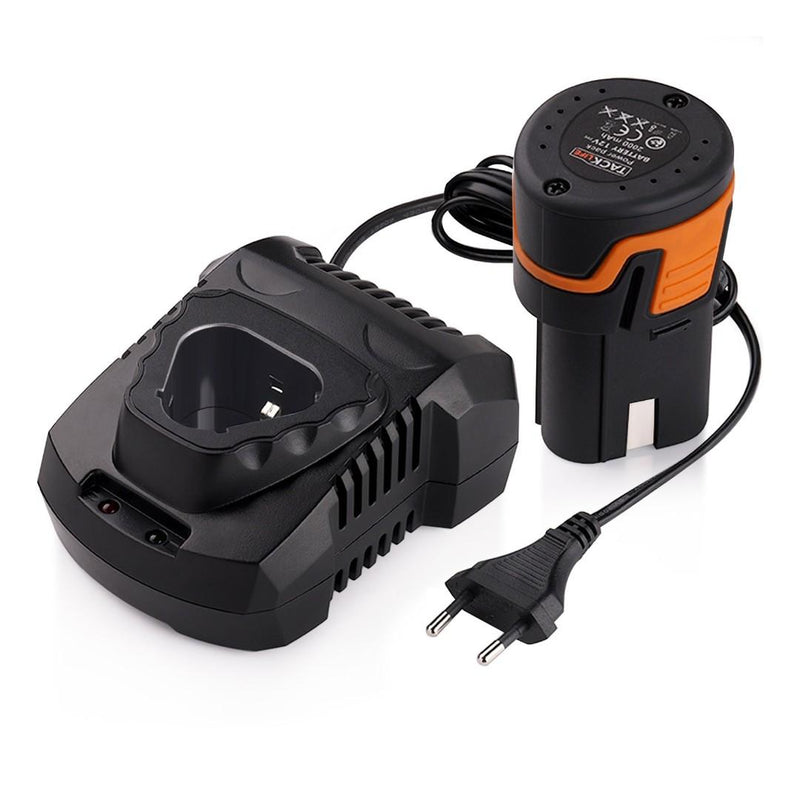 12V 2000mAh Lithium Ion Cordless Drill Battery and Charger PPK01B